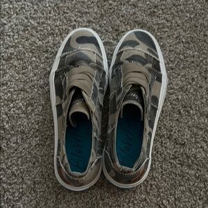 Blowfish Green and Brown Sneakers Suede Comfort